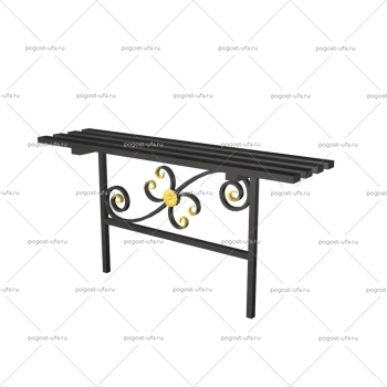 Лавочка металлическая № 10