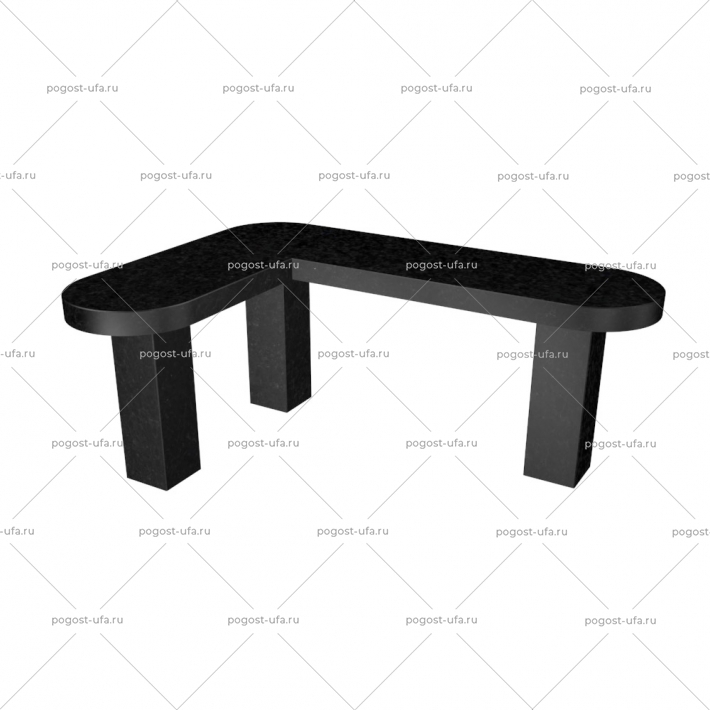 Лавочка каменная № 29