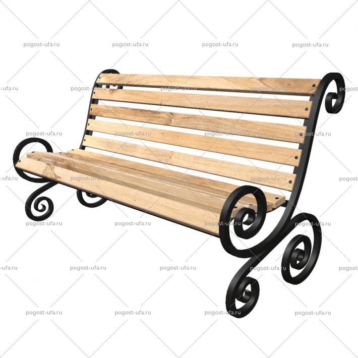 Лавочка металлическая № 32